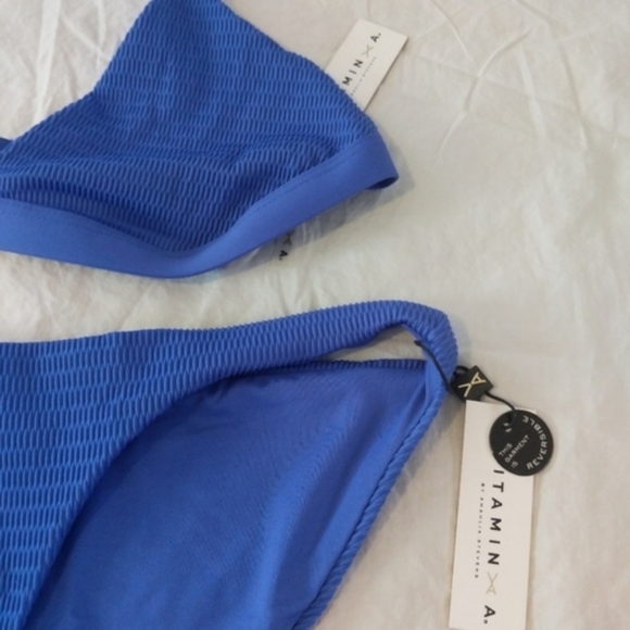 Vitamin A Cheryl Top Luciana Bottom Spa Blue - Picture 5 of 6